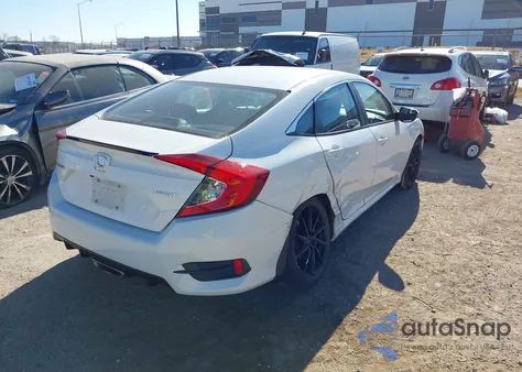 2019 Honda Civic Sport z USA, uszkodzony, nr VIN 2HGFC2F81KH585763